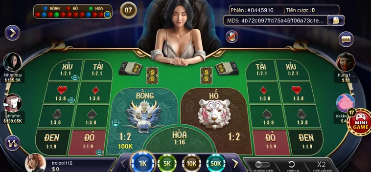 Dragon Tiger Tại HitClub Game Bài Tốc Độ Và Cơ Hội Thắng Lớn