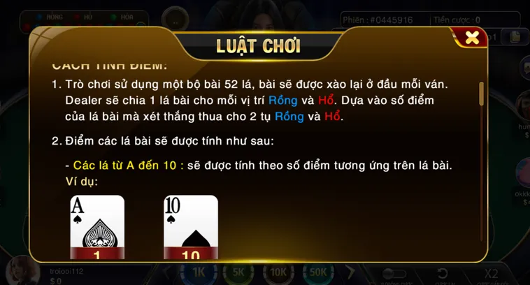 Dragon Tiger Tại HitClub Game Bài Tốc Độ Và Cơ Hội Thắng Lớn