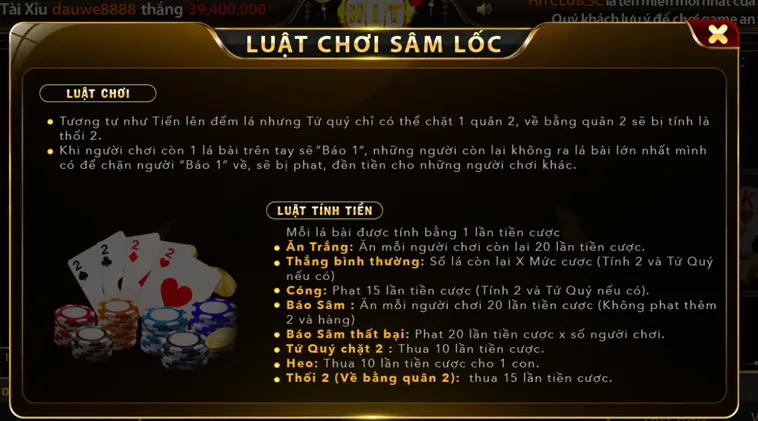 Bí Quyết Chinh Phục Sâm Lốc Nhà Cái HitClub Nhận Thưởng Cực Lớn