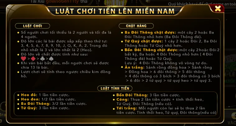 Chinh Phục Tiến Lên Miền Nam Nhà Cái HitClub Nhận Thưởng Cực Lớn
