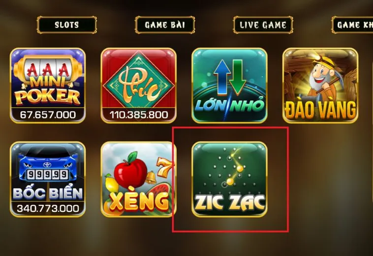 Trải Nghiệm Cảm Giác Mạnh Với Game Nhanh ZicZac Tại HitClub Cực Đỉnh